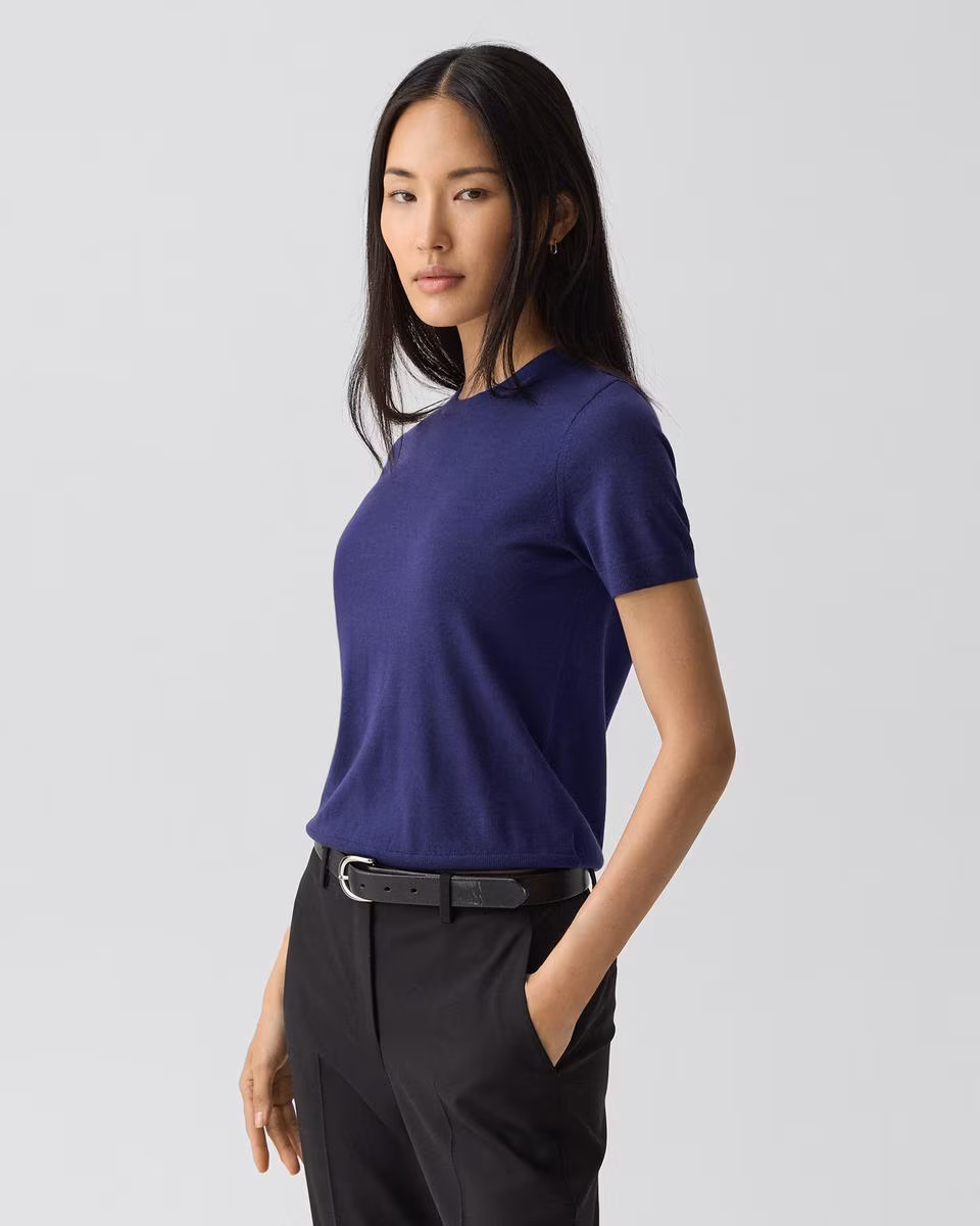 Sweater Tee in Regal Wool