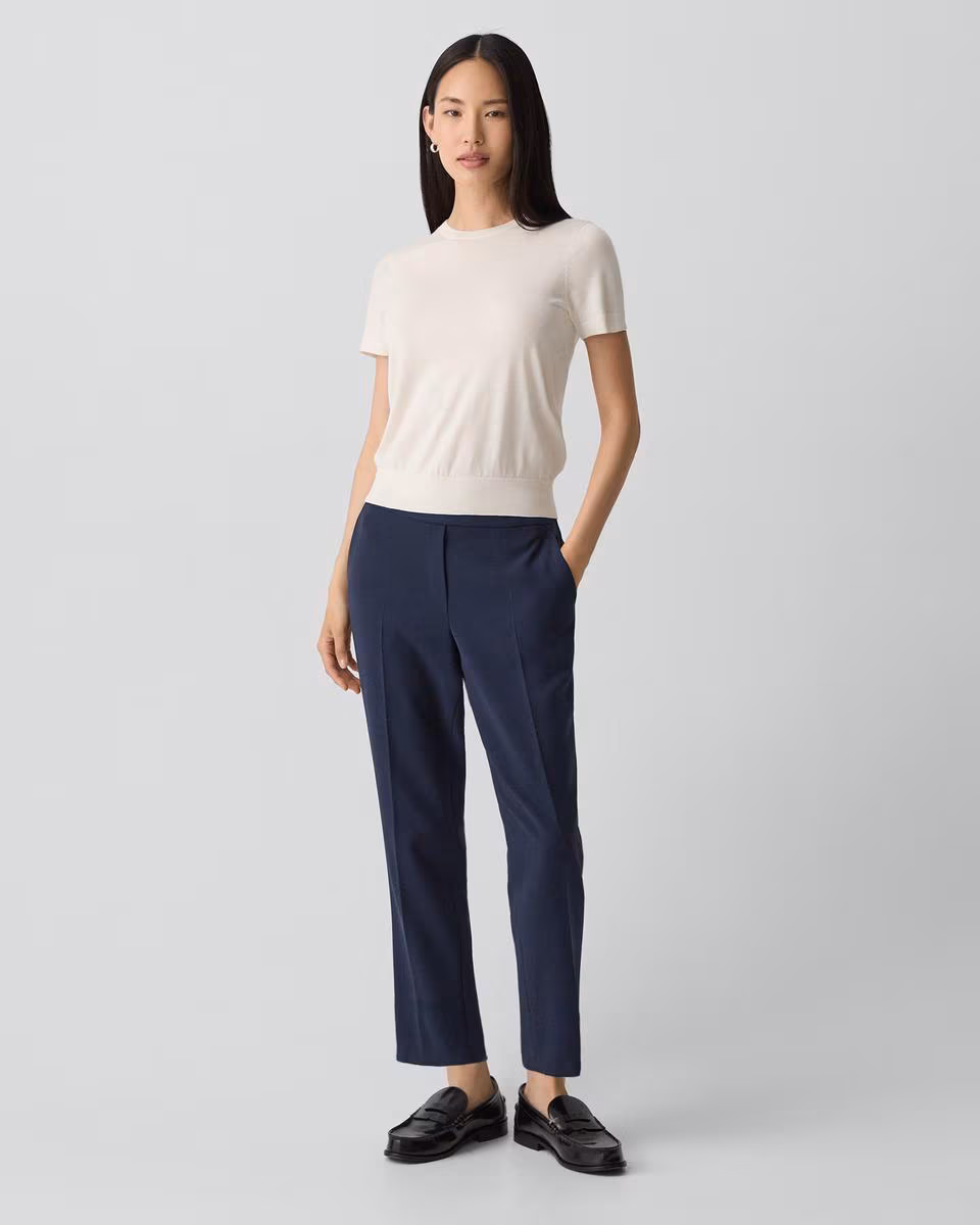 Treeca Pull-On Pant in Admiral Crepe