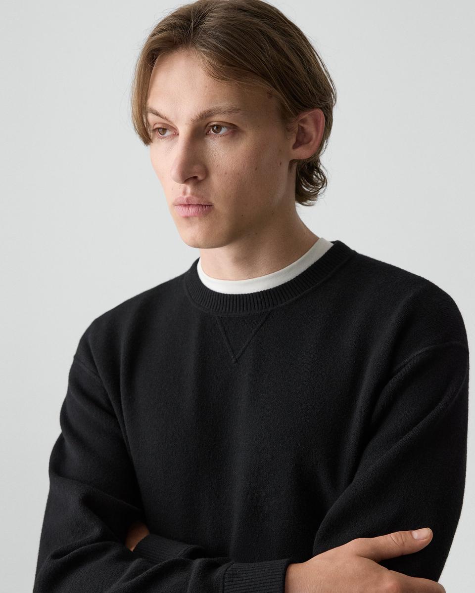 Crewneck Sweatshirt in Wool Bilen