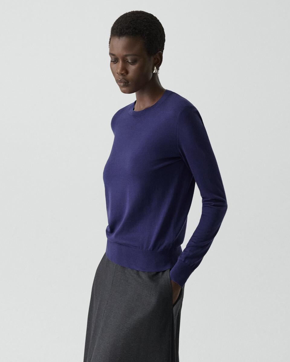 Crewneck Sweater in Regal Wool