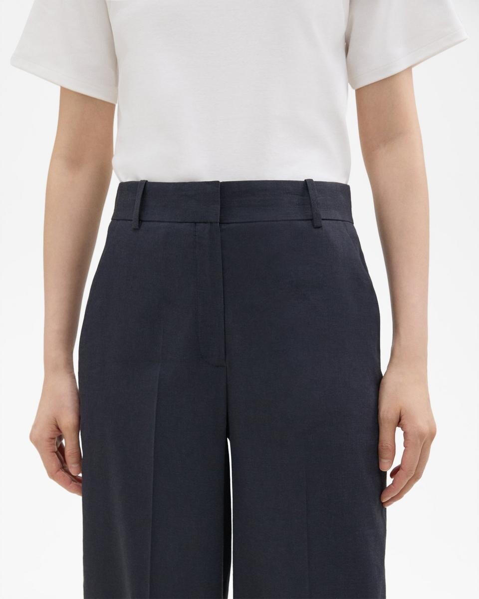 High-Waist Wide-Leg Pant in Good Linen