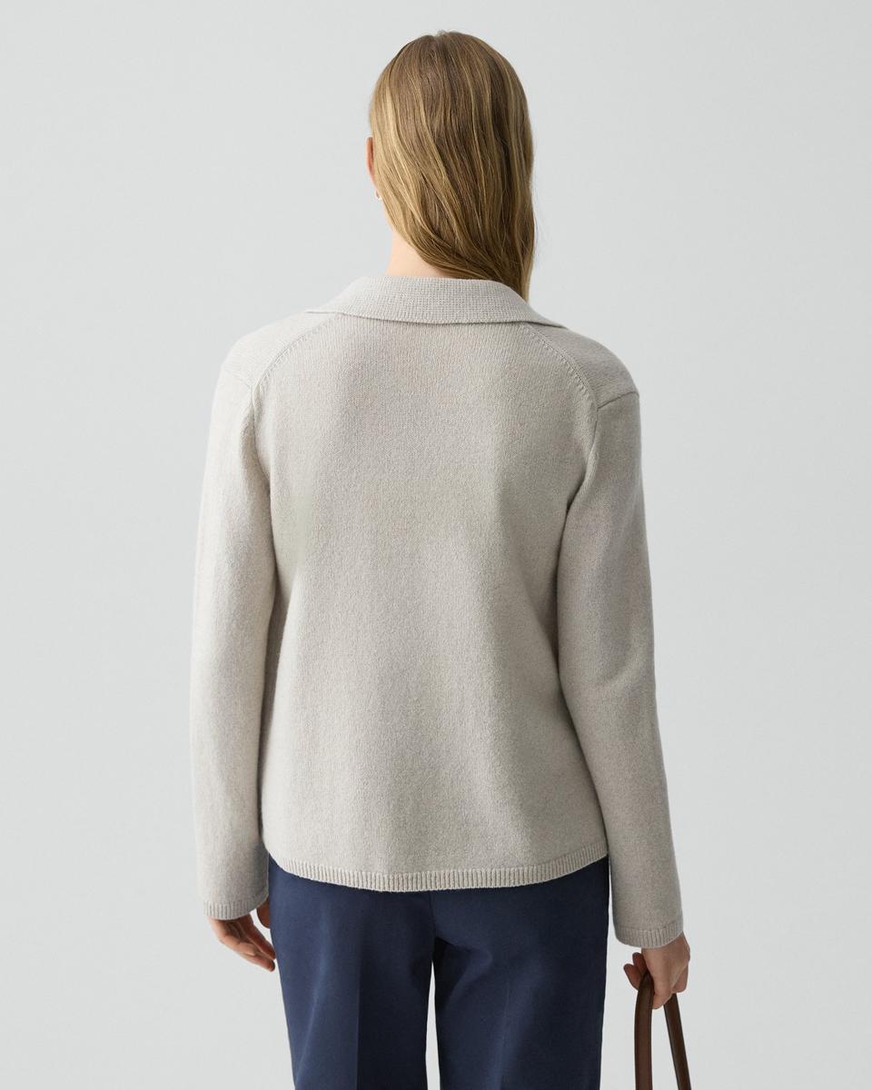 Relaxed Shirt in Recycled Cashmere