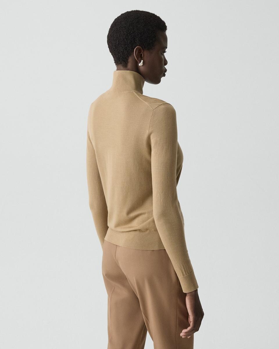 Turtleneck Sweater in Regal Wool