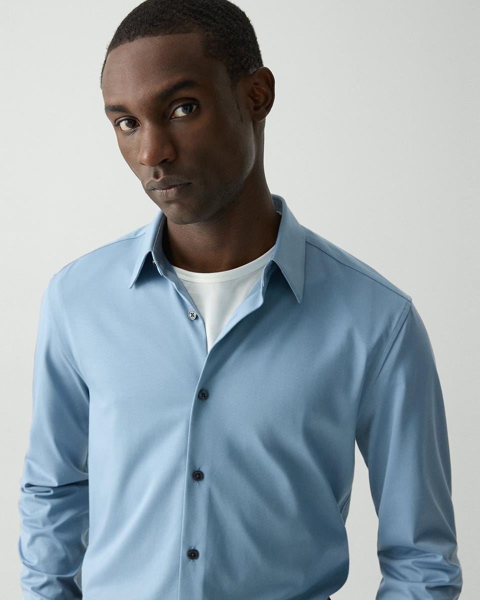Sylvain Shirt in Structure Knit
