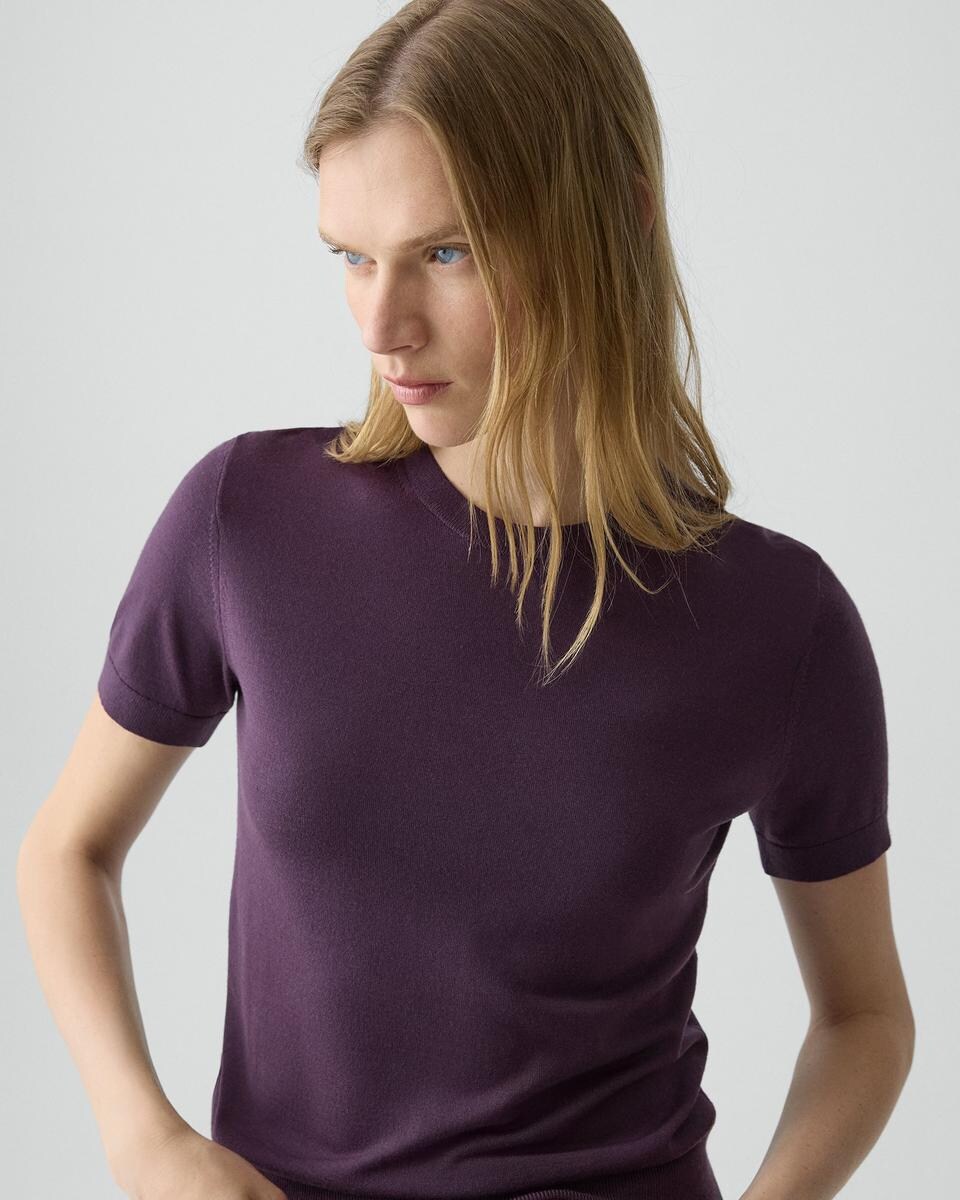 Sweater Tee in Regal Wool