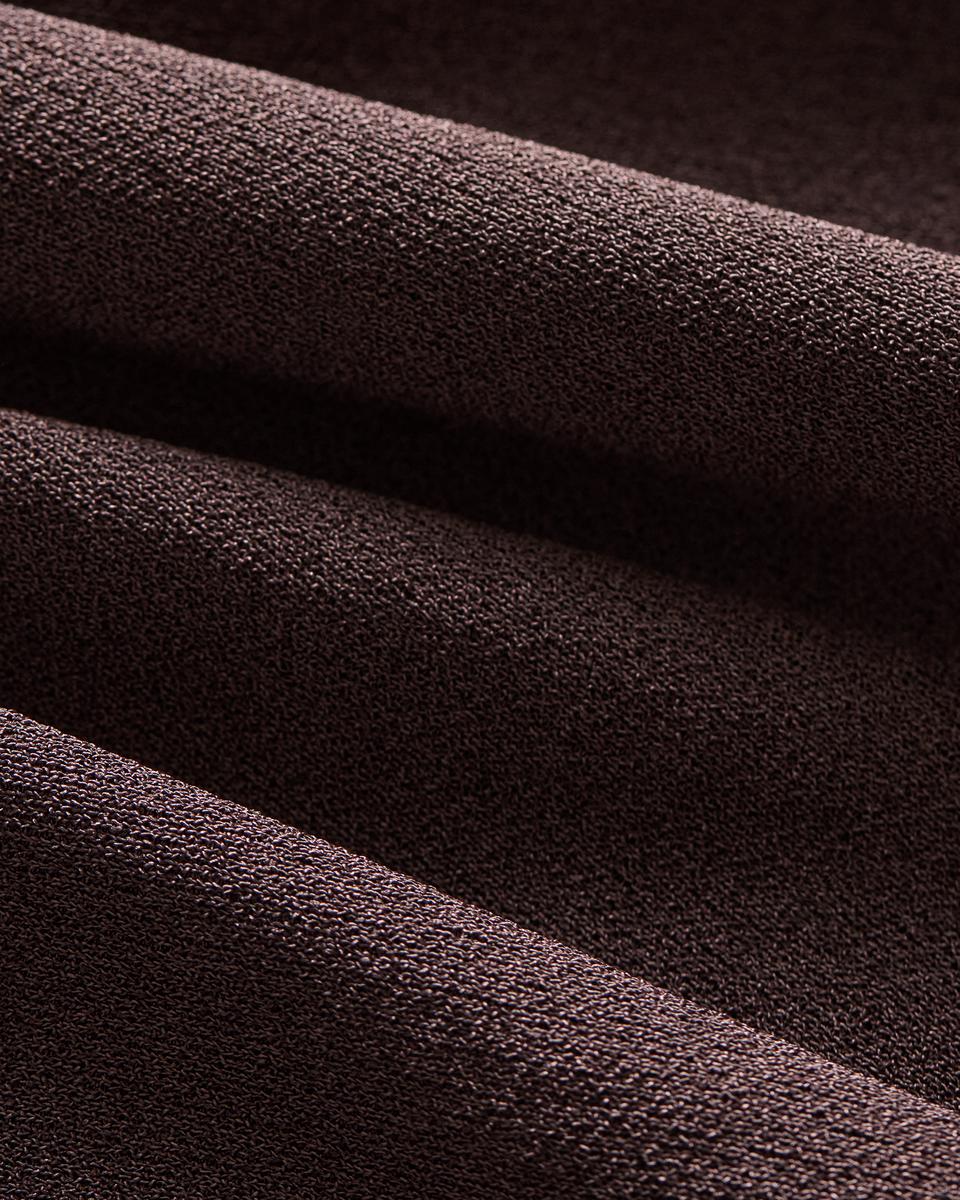 Fluted Seam Skirt in Crepe Jersey