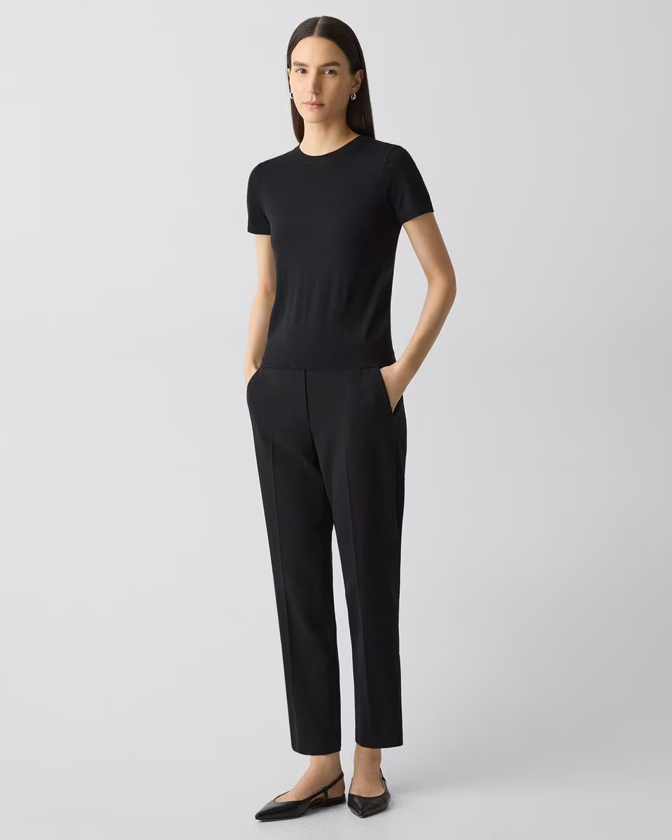 Treeca Pull-On Pant in Admiral Crepe