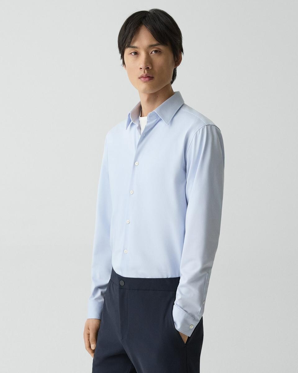 Sylvain Shirt in Structure Knit
