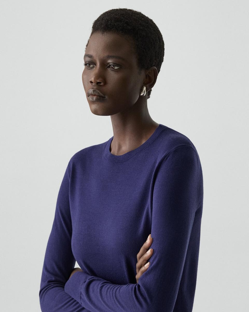 Crewneck Sweater in Regal Wool