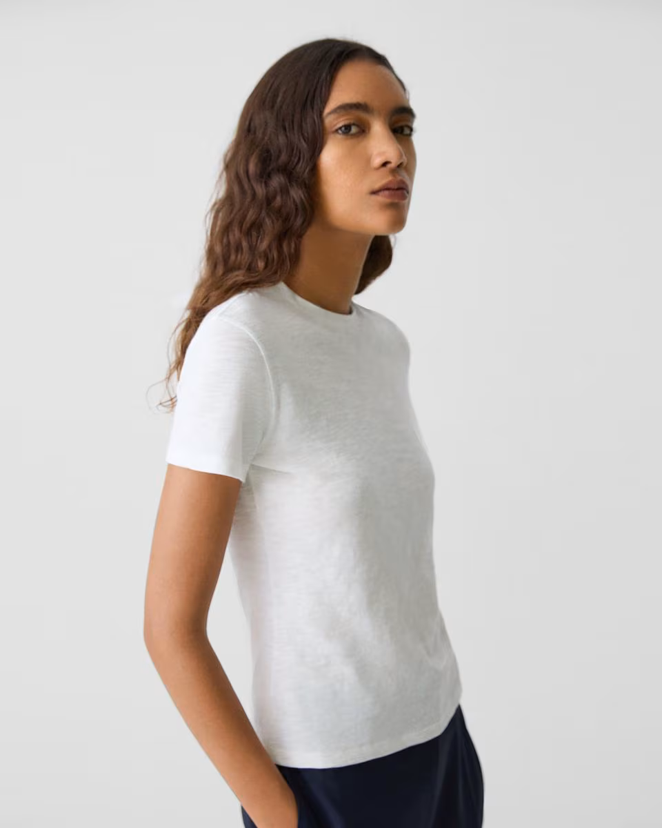 Tiny Tee in Organic Slub Cotton