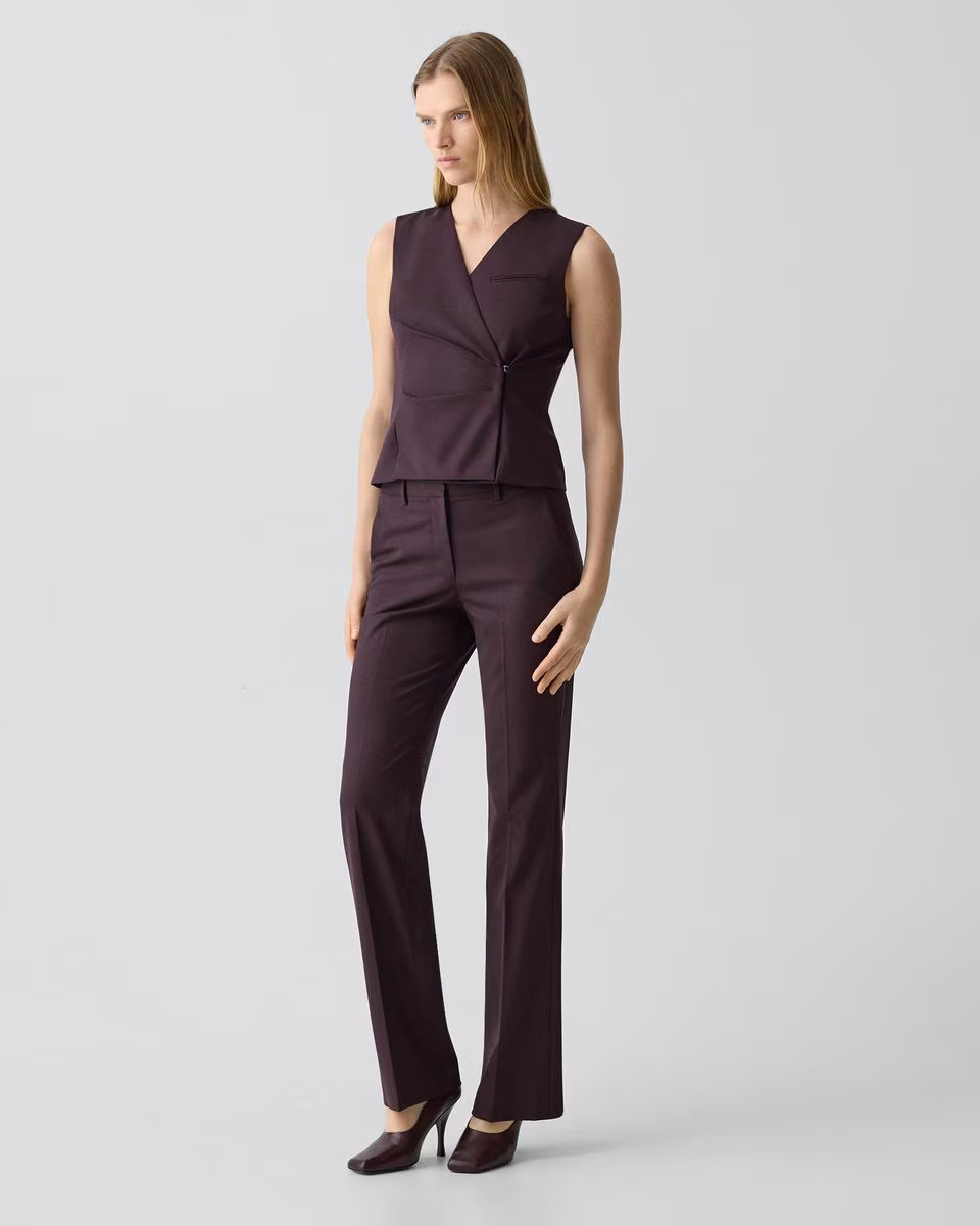 Wrap Vest in Good Wool