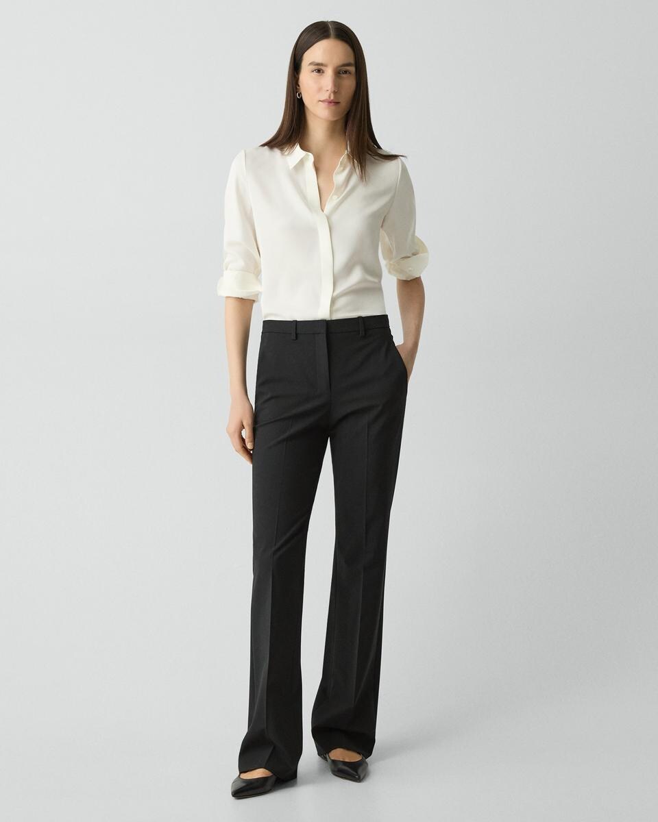 Flared Pant, 34'' in Good Wool