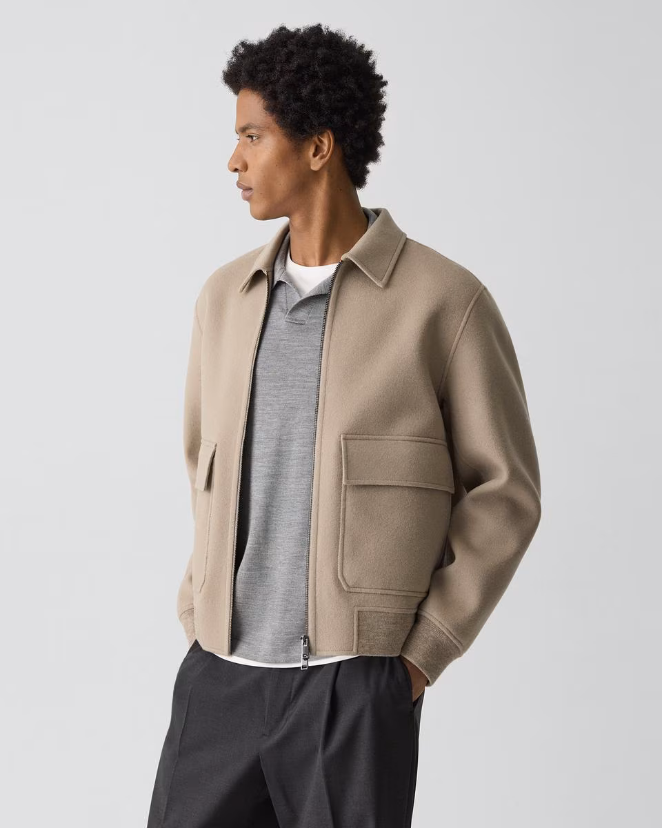Sean Jacket in Double-Face Wool-Cashmere