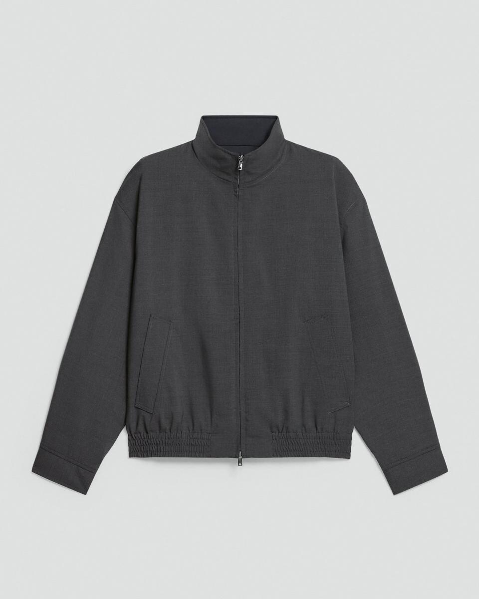 Reversible Jacket in Motion Wool