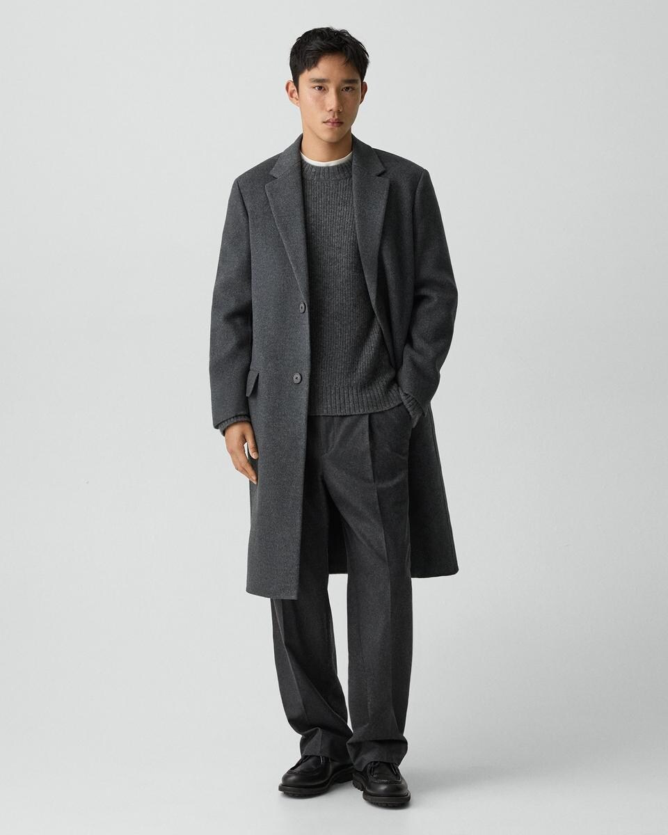 Two-Button Coat in Regal Coat