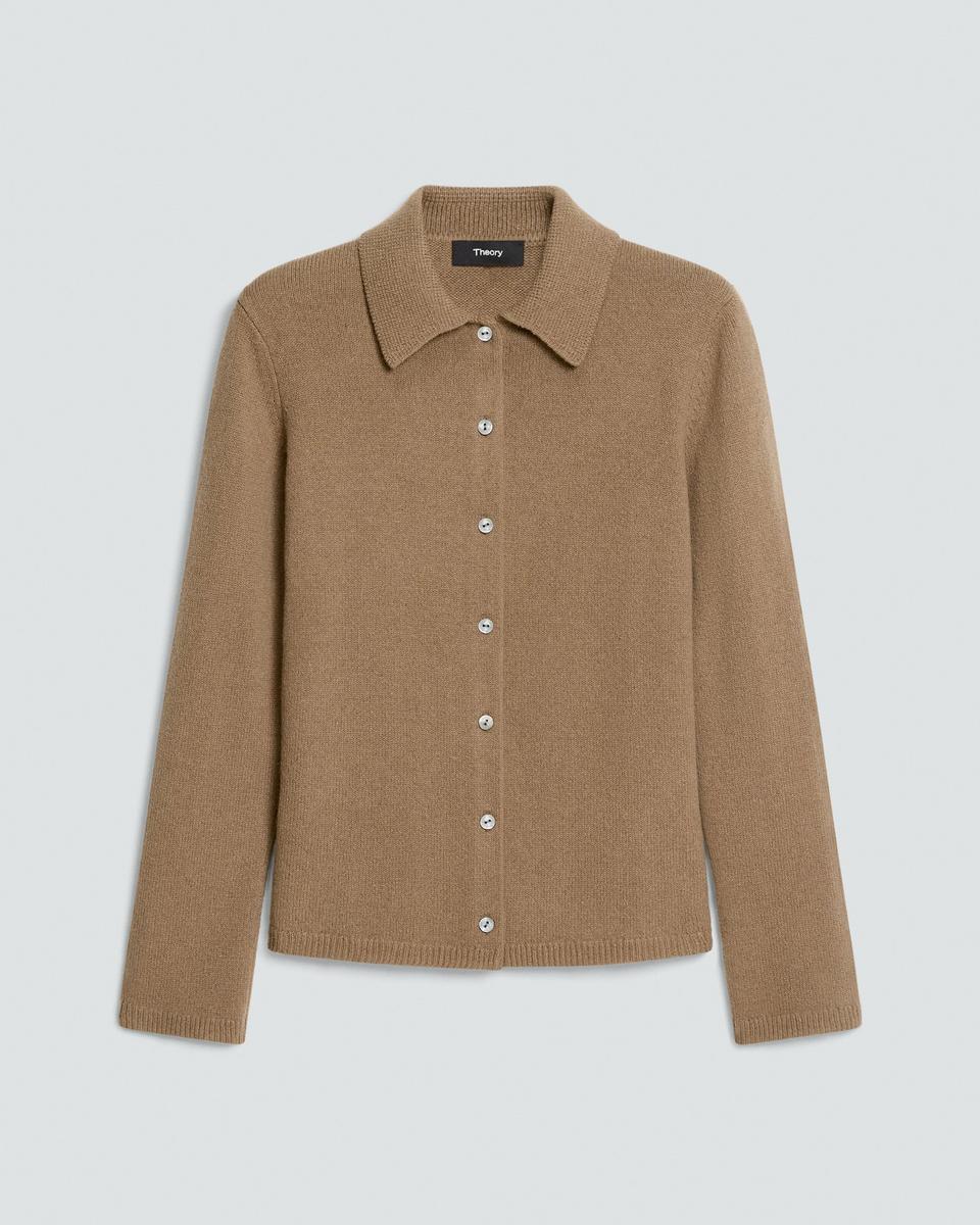 Relaxed Shirt in Recycled Cashmere