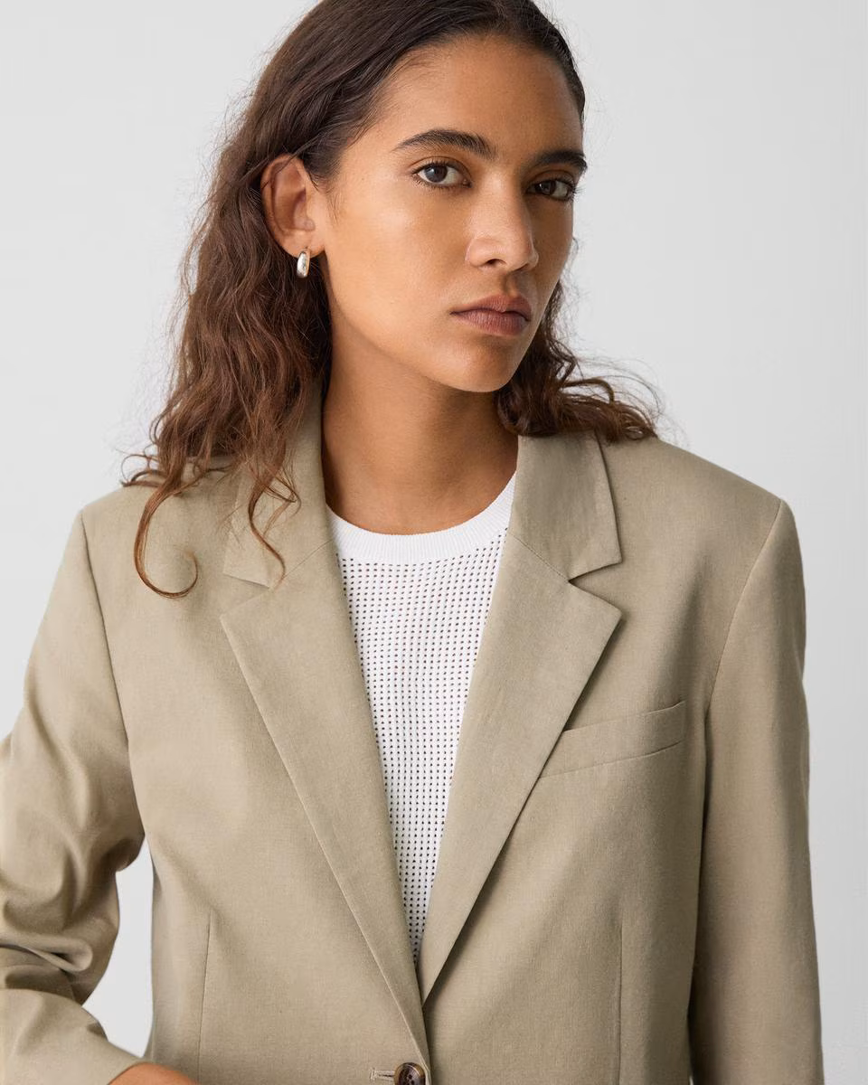 Relaxed Blazer in Good Linen