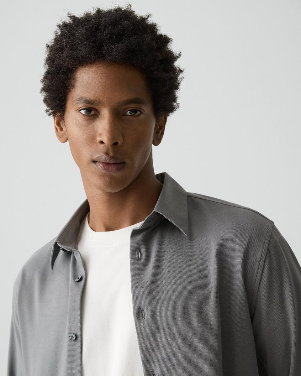 Sylvain Shirt in Structure Twill