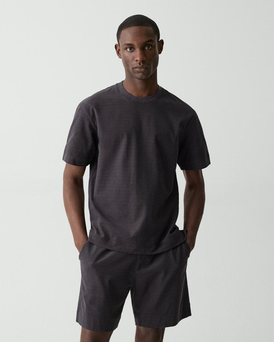 Relaxed Tee in Terry Cotton