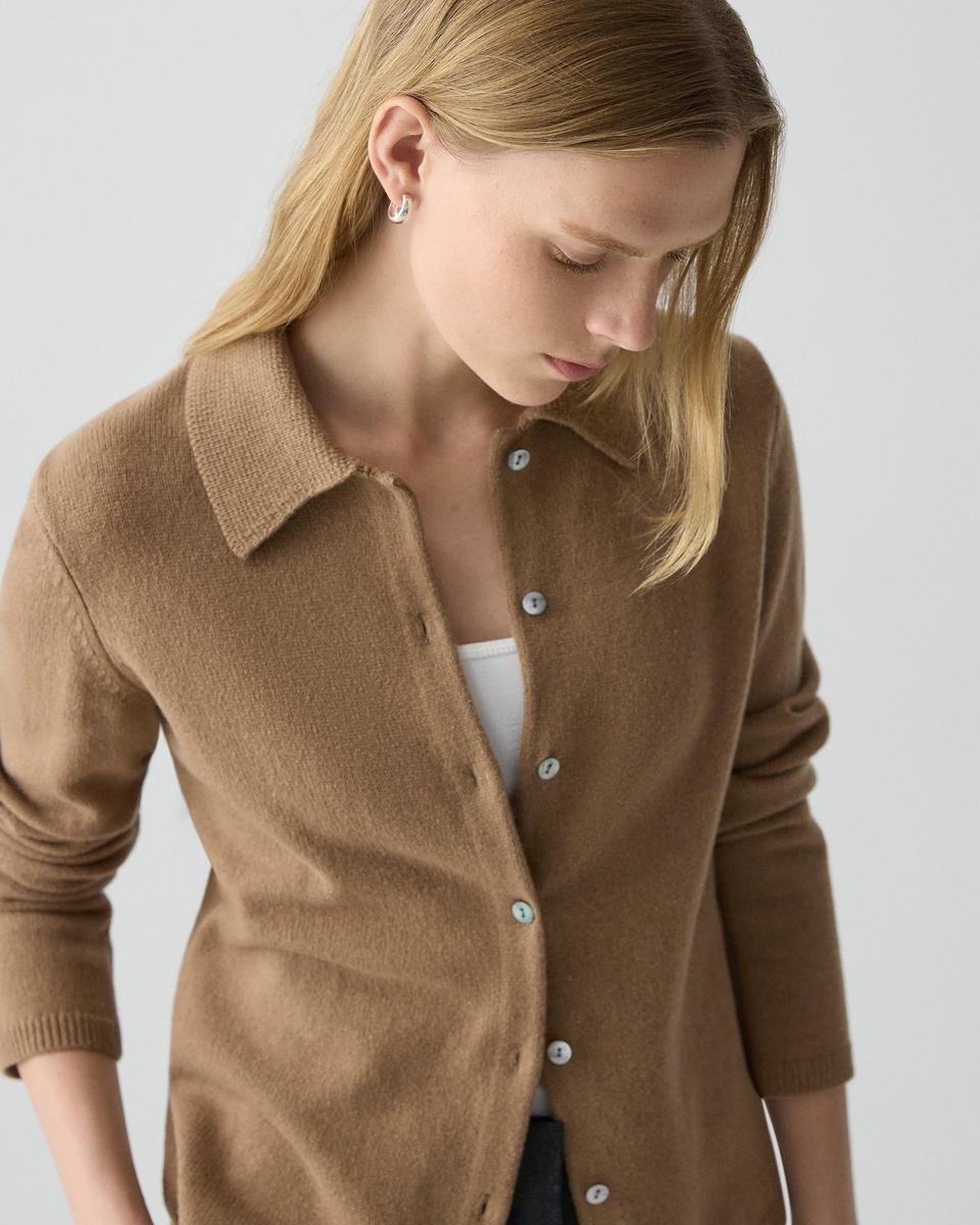 Relaxed Shirt in Recycled Cashmere