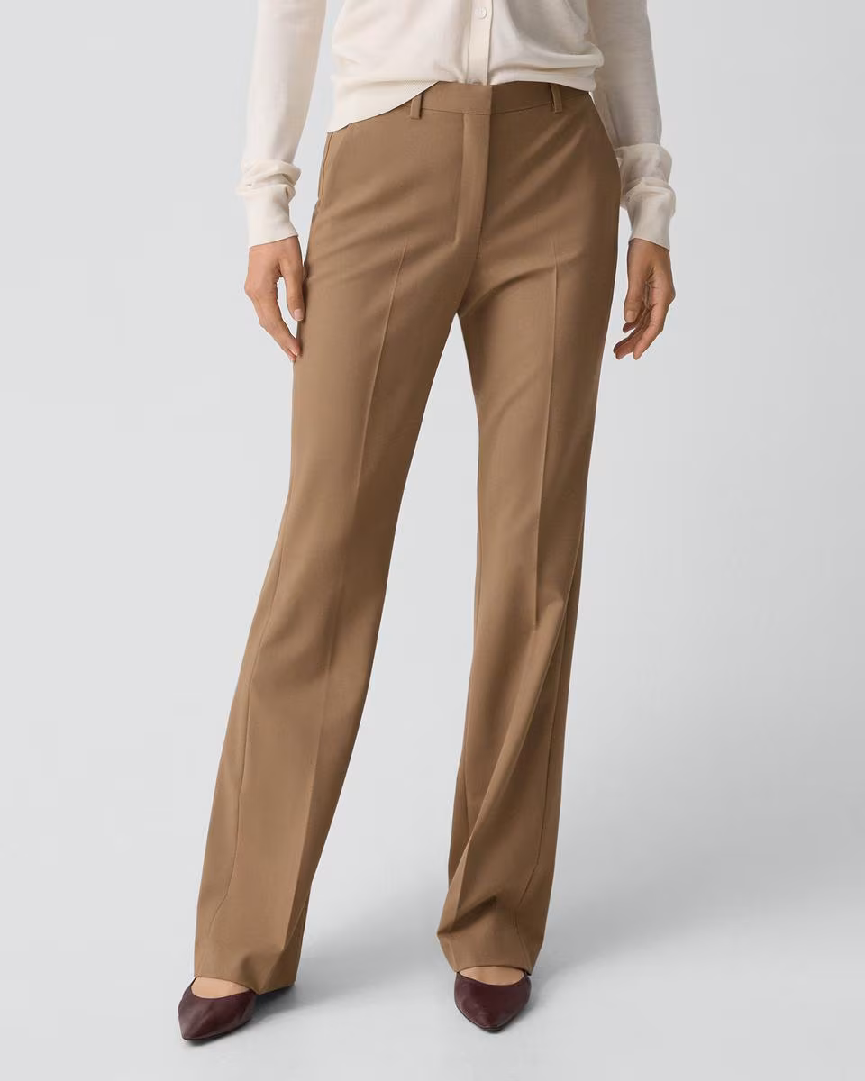 Flared Pant, 34'' in Good Wool