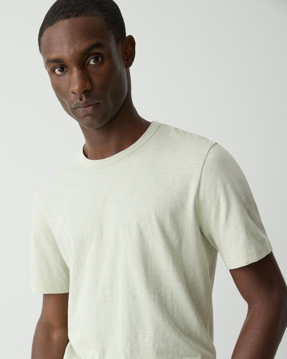 Essential Tee in Cosmos Slub Cotton