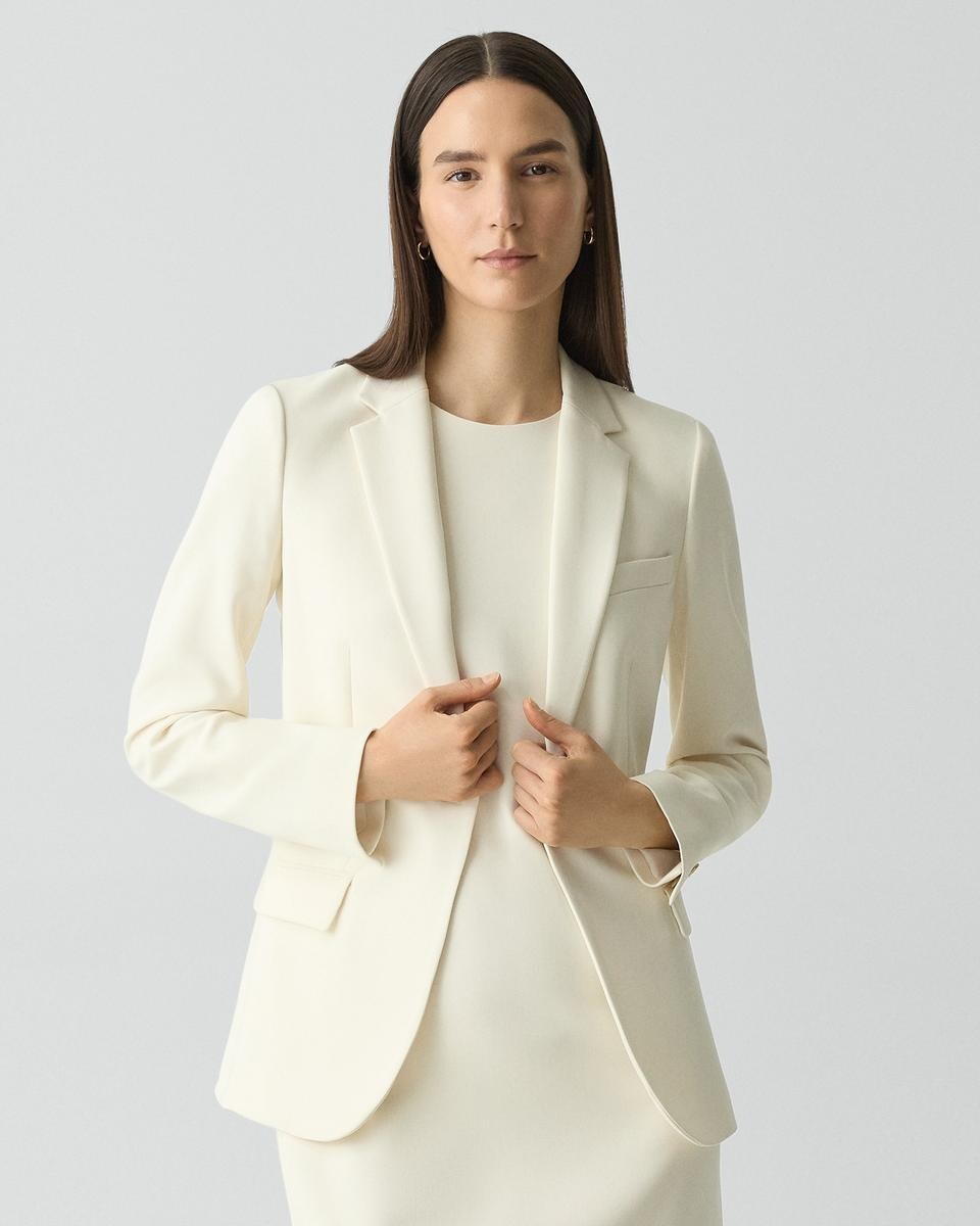 Staple Blazer in Admiral Crepe