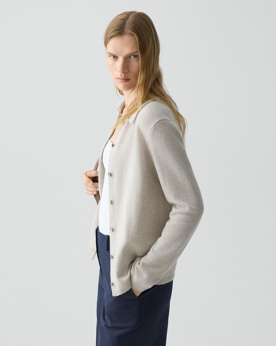 Relaxed Shirt in Recycled Cashmere