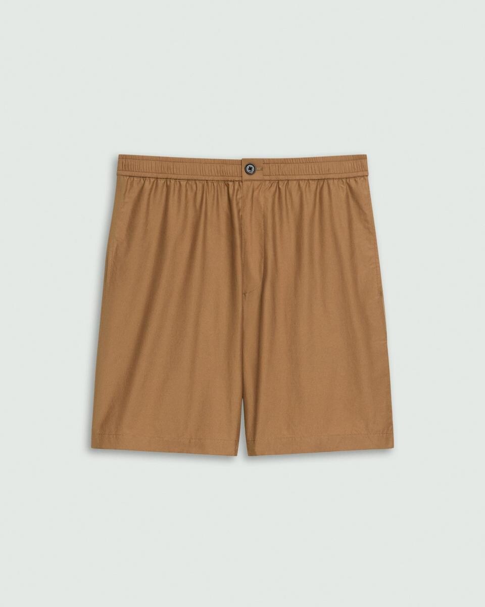 Drawstring Short in Cotton-Blend