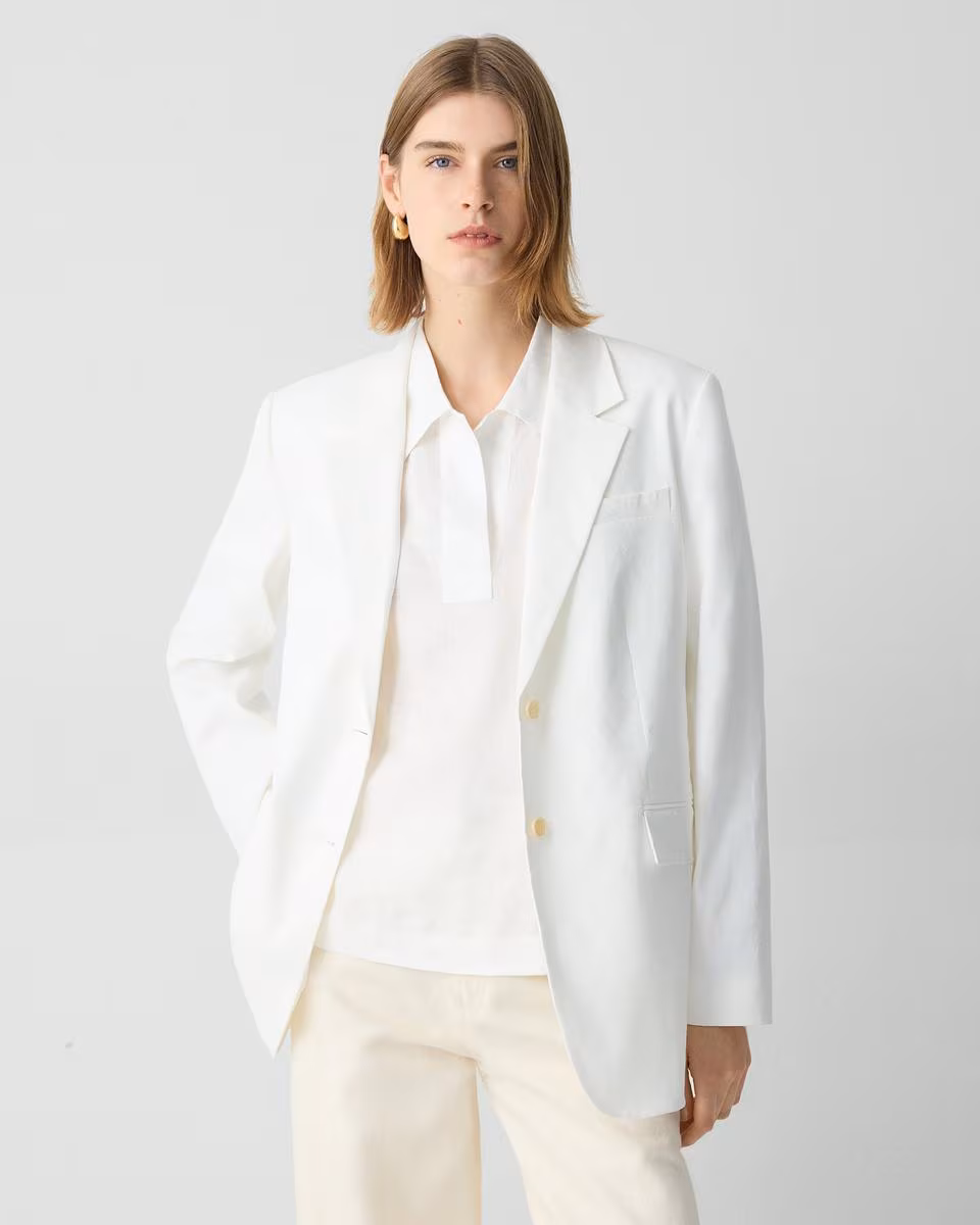 Relaxed Blazer in Good Linen