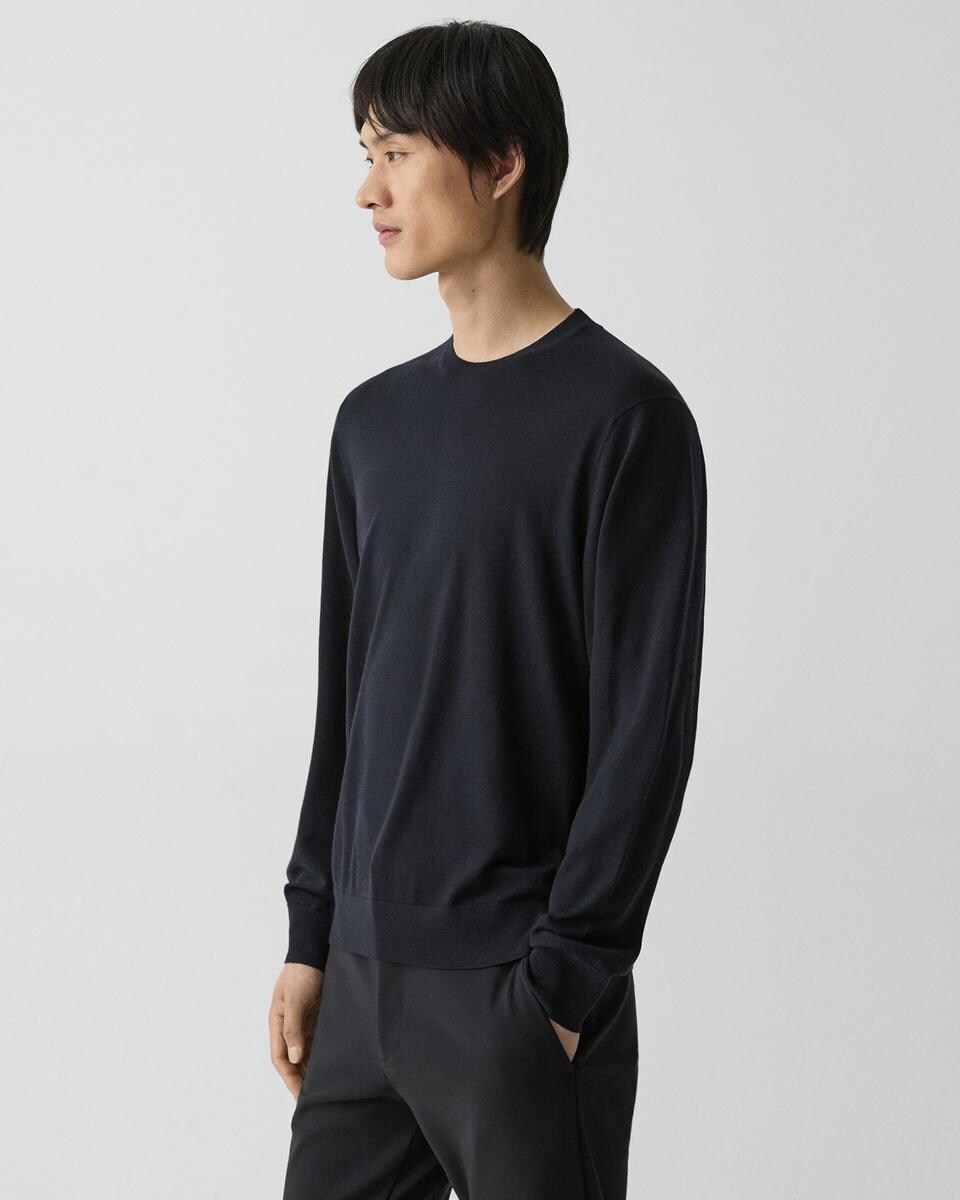Crewneck Sweater in Regal Wool