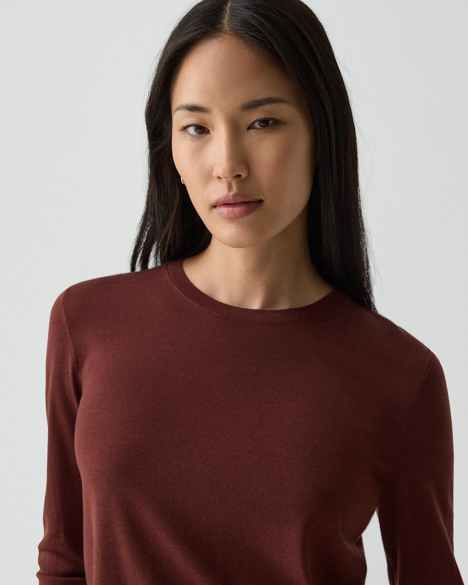 Crewneck Sweater in Regal Wool