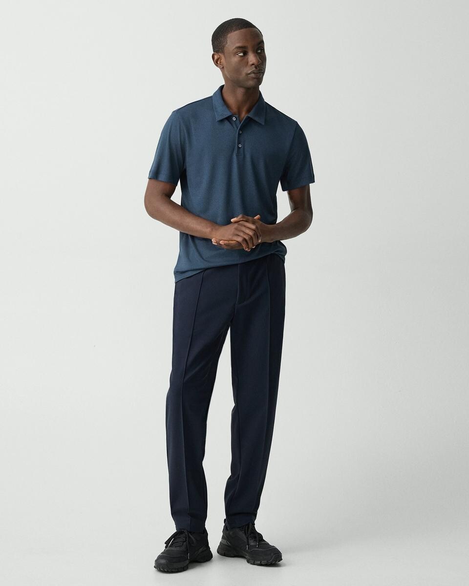 Bron Polo Shirt in Anemone Modal Jersey