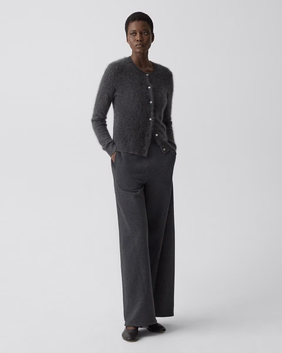 Curved Pull-On Pant in Lounge Terry