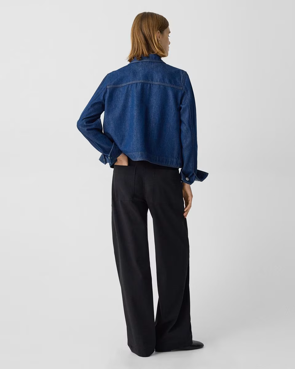 Utility Wide-Leg Pant, 31'' in Neoteric Twill