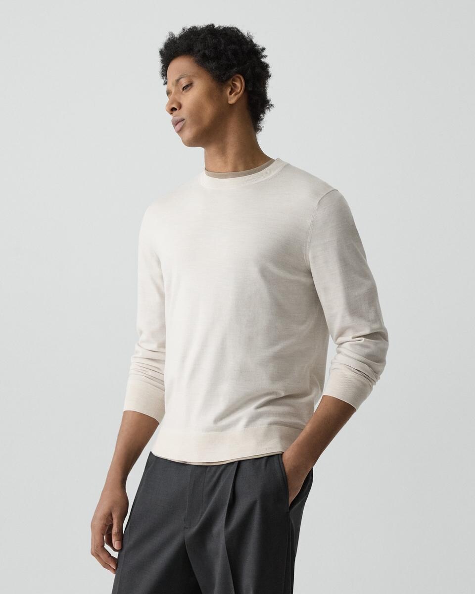 Crewneck Sweater in Regal Wool