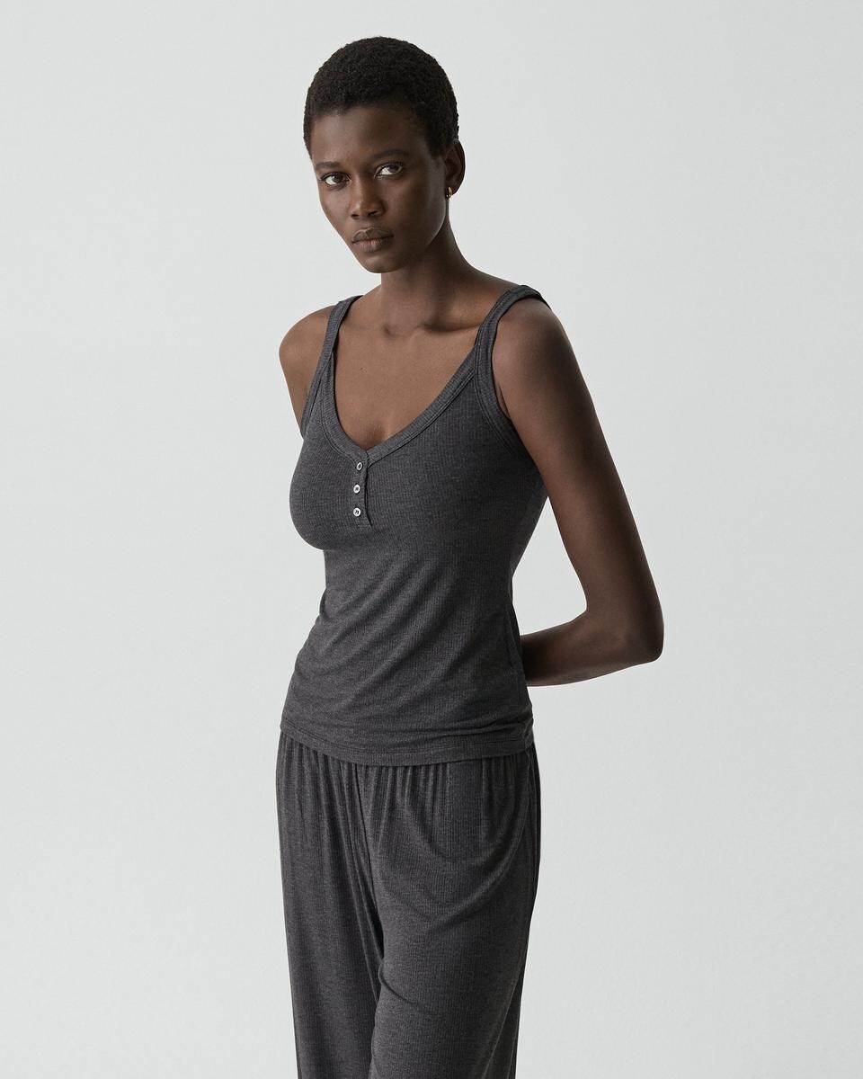 Tank Top in Lounge Rib