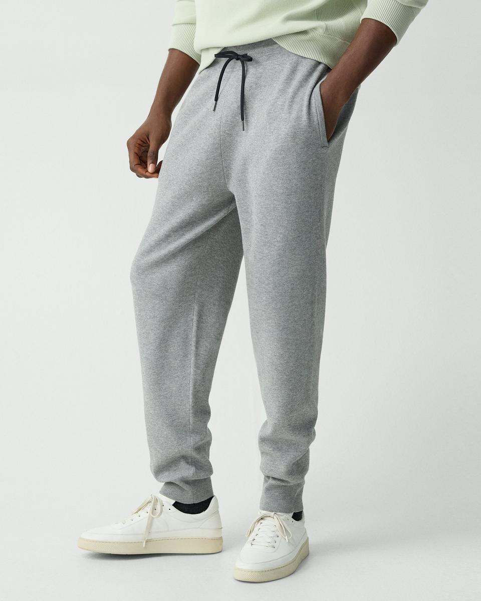 Drawstring Jogger in Fine Bilen
