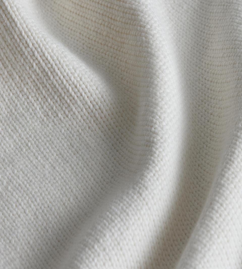 Sweater Vest in Rounded Cotton