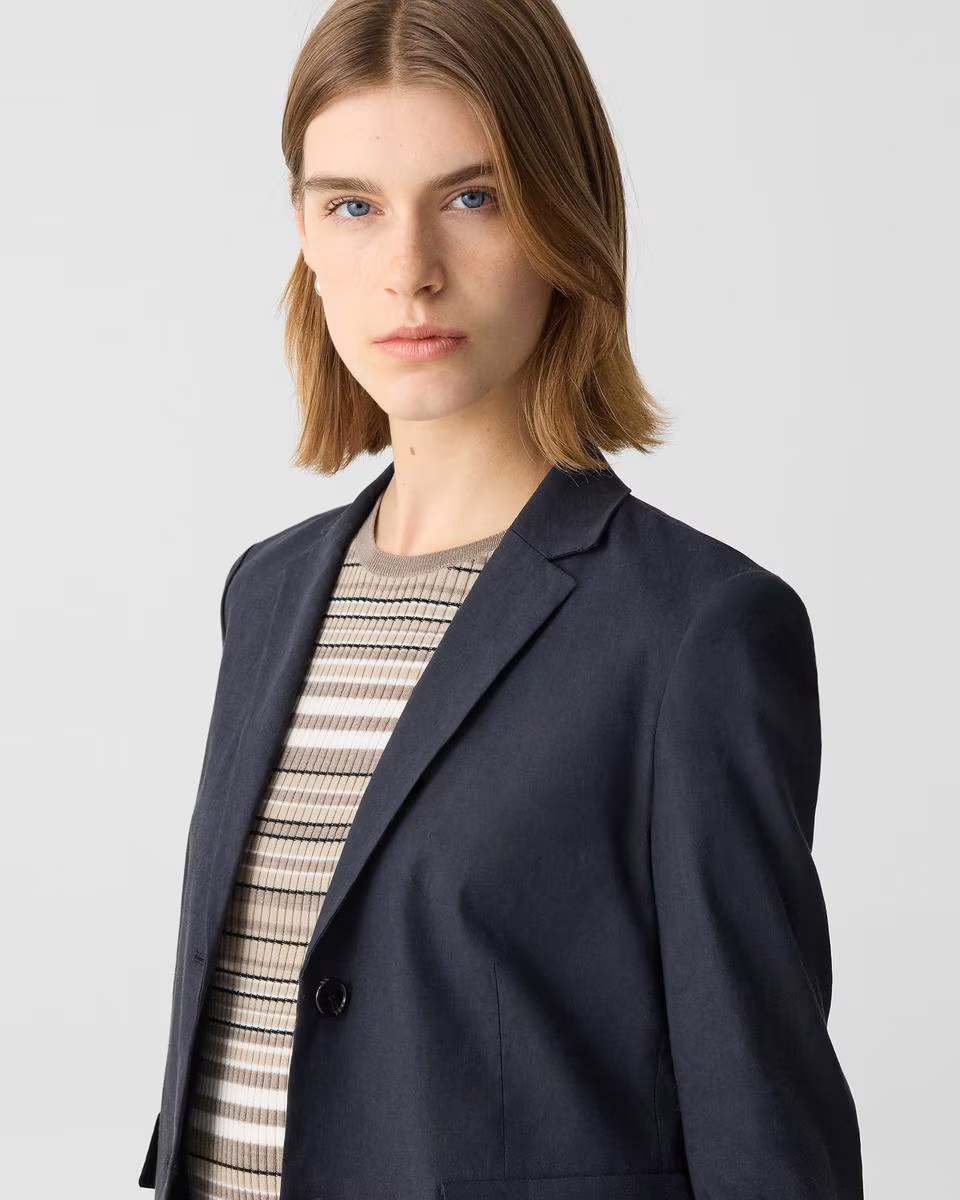 Shrunken Blazer in Good Linen