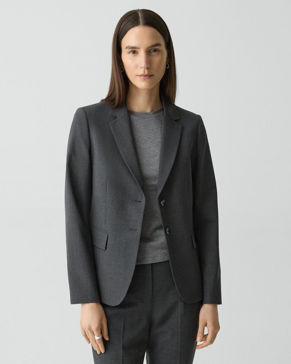 Carissa Blazer in Good Wool