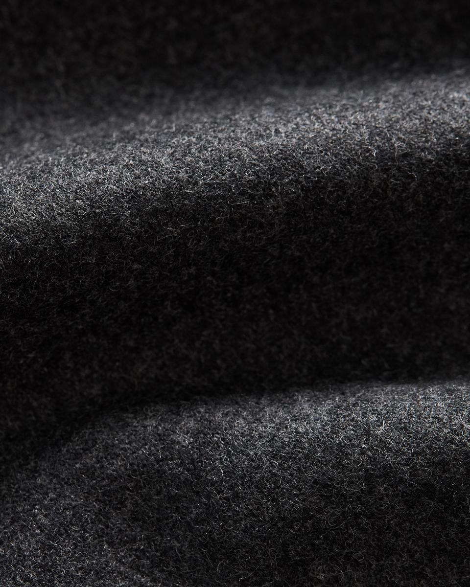 Three-Button Blazer in Cashmere-Blend Flannel