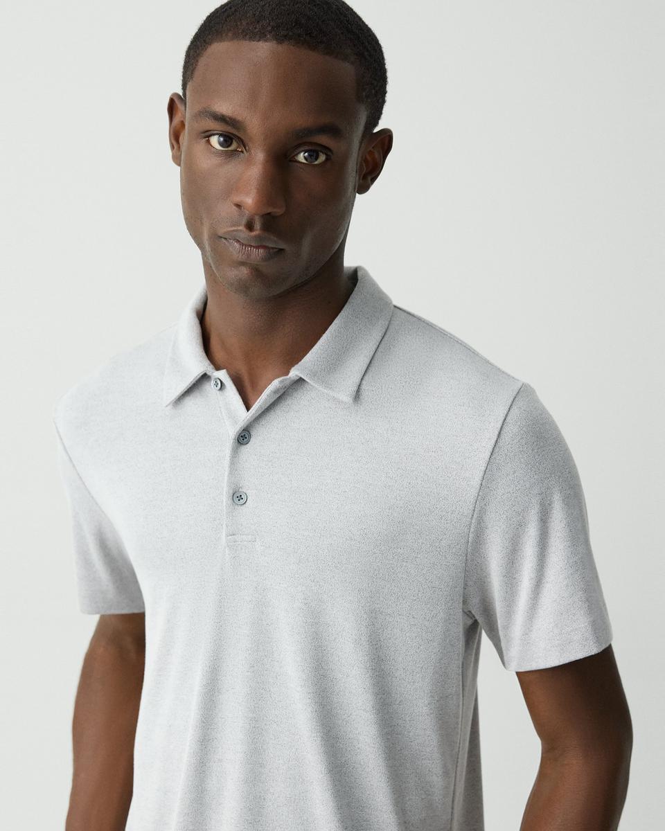Bron Polo Shirt in Anemone Modal Jersey