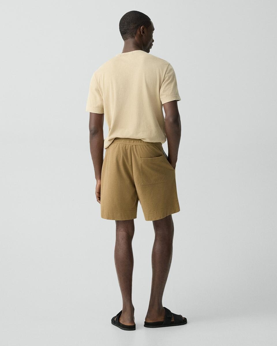 Drawstring Short in Terry Cotton