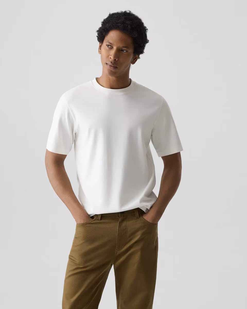 Relaxed Tee in Cotton Jersey