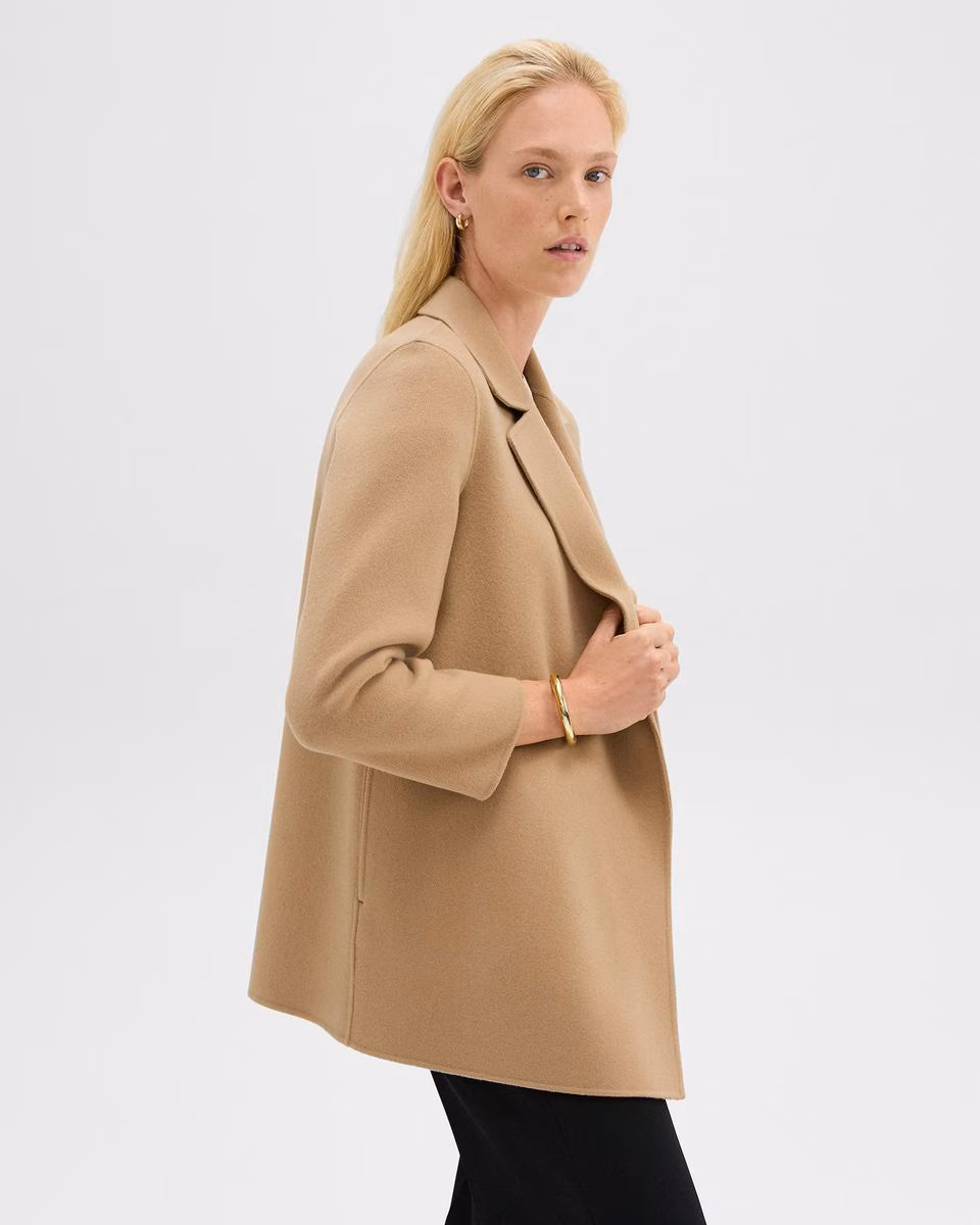 Clairene Jacket in Double-Face Wool-Cashmere