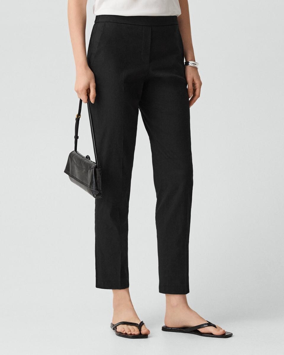 Treeca Pull-On Pant in Good Linen
