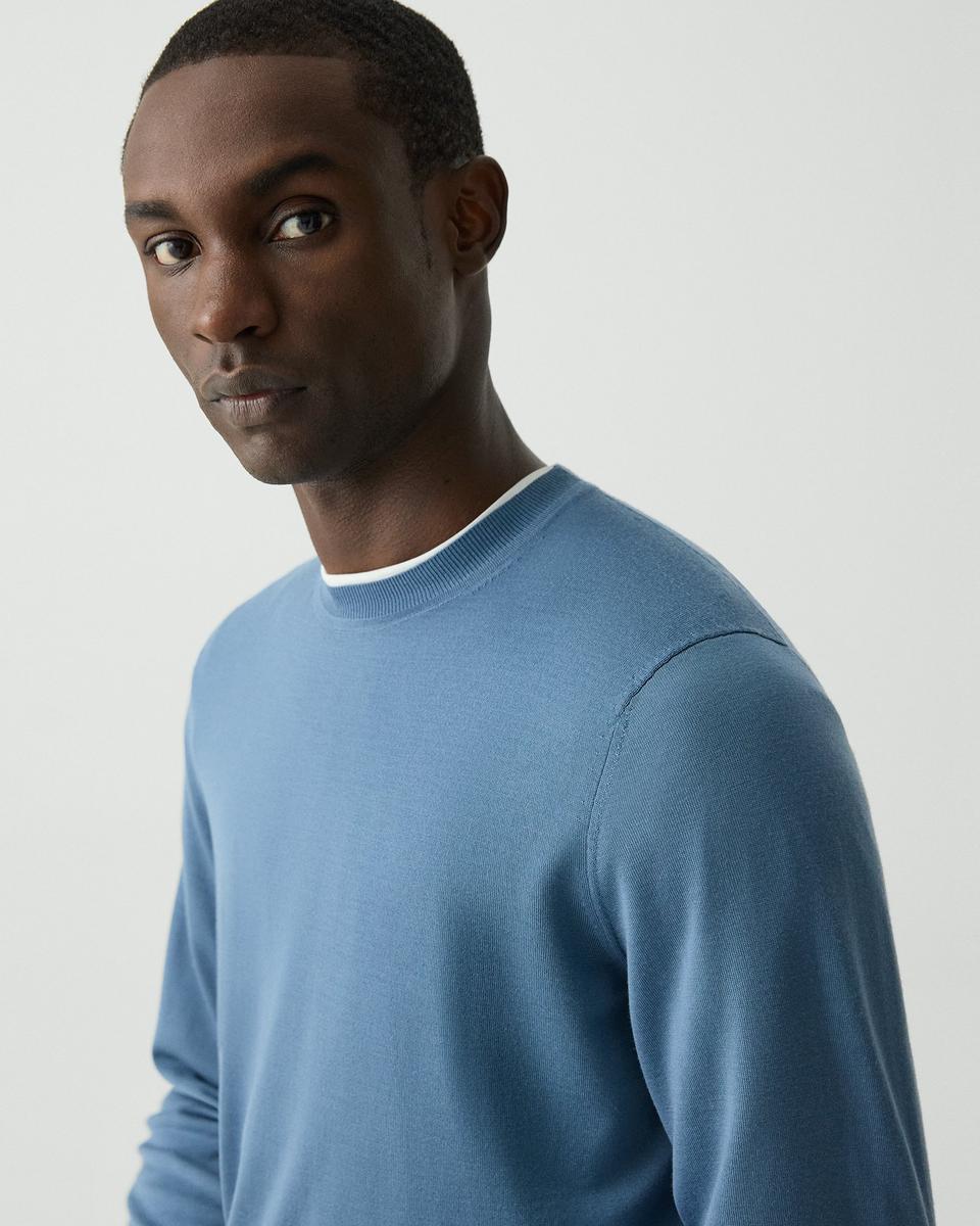 Crewneck Sweater in Regal Wool