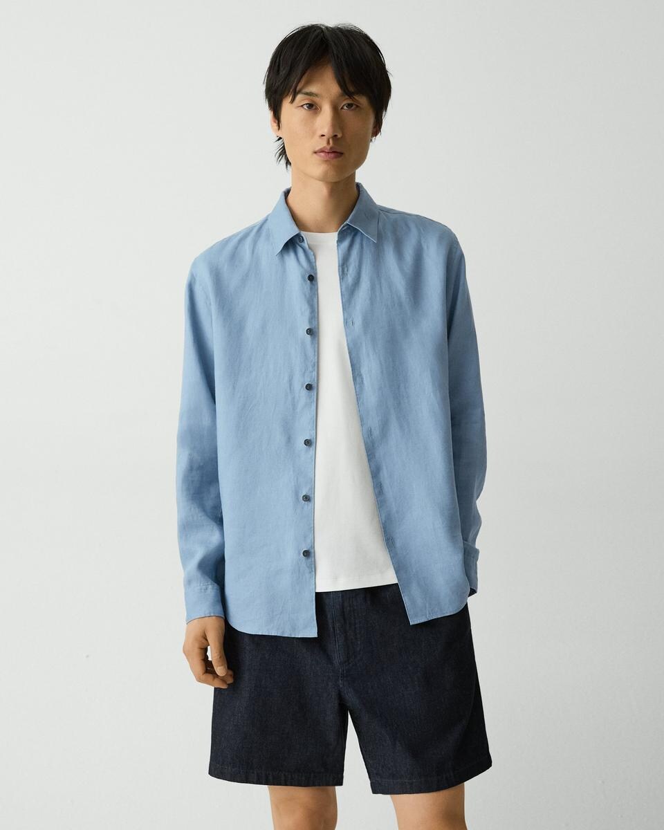 Irving Shirt in Relaxed Linen