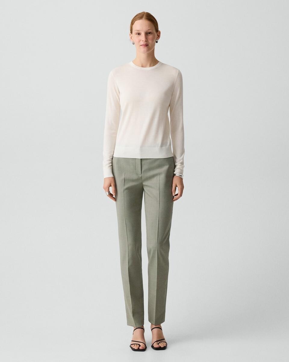 Crewneck Sweater in Regal Wool